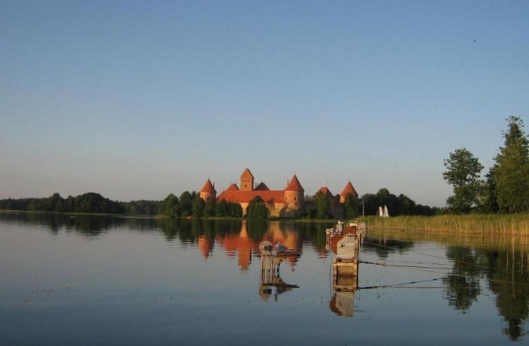 Ezerkiemis Hotel Trakai Eksteriør billede